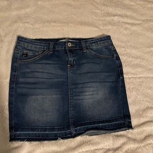 Kancan jean skirt